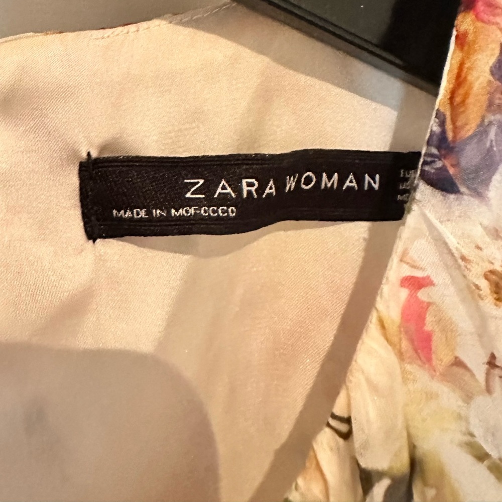 Zara Floral Print Dress - Picture 2 of 4